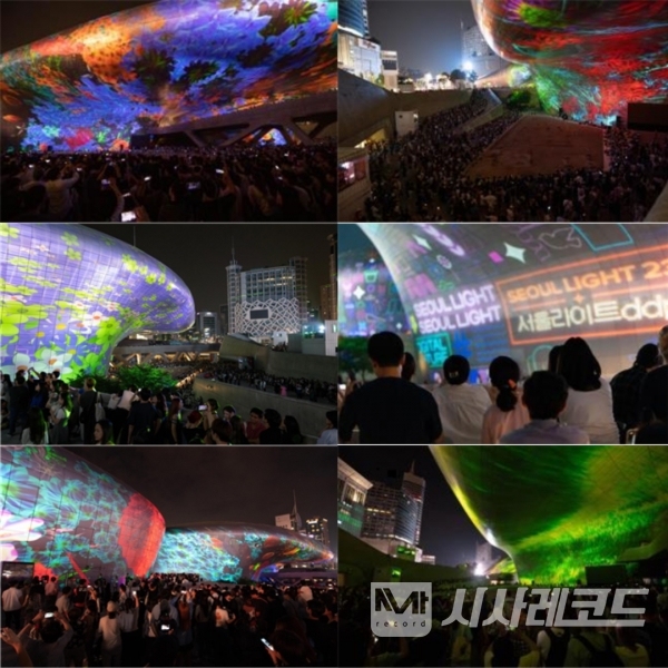 서울라이트 DDP 2023 가을 주요 사진_미디어 파사드/자료=서울시