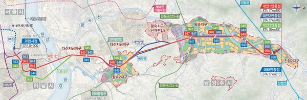 9호선 노선도(사진/하남시)
